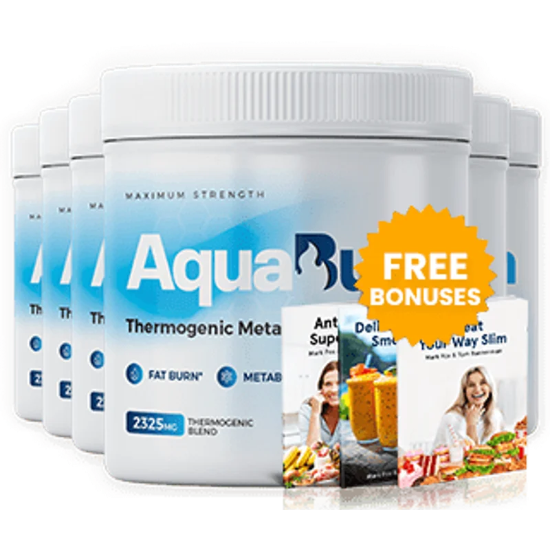 Aquaburn Natural Weight Management Formula — 6 Bottle / 180 Day Pack